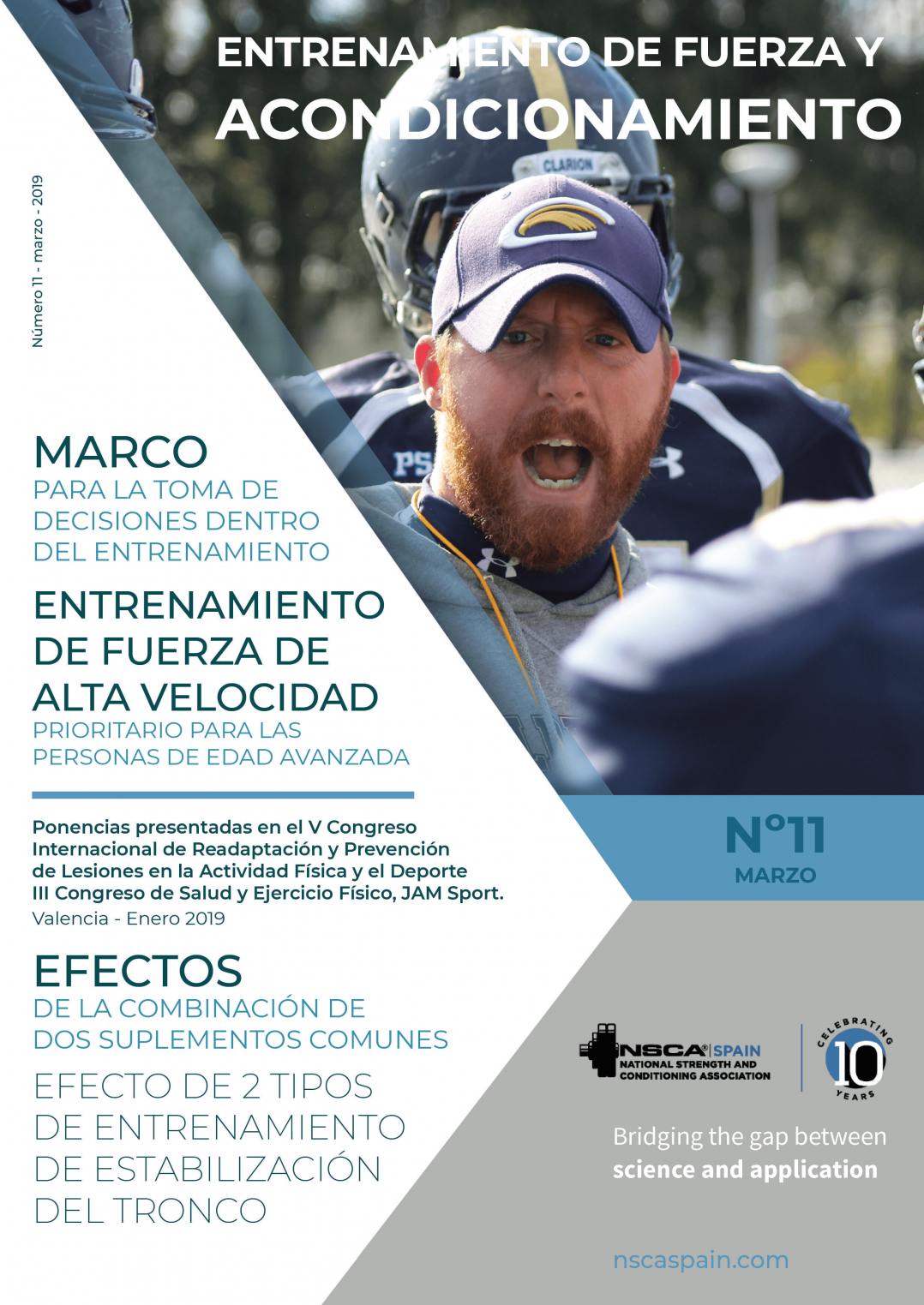 Nº 11 Journal NSCA Spain: Entrenamiento de fuerza y acondicionamiento físico - Marzo 2019